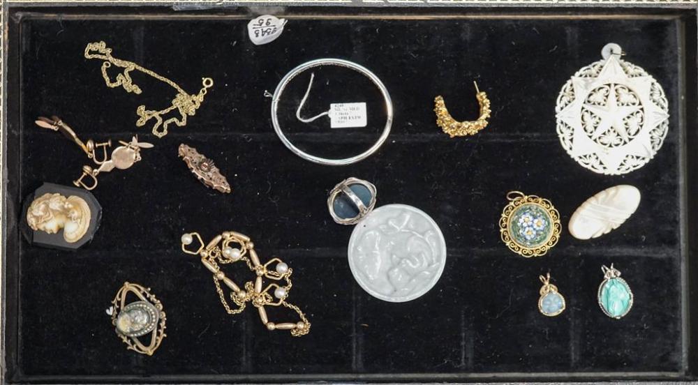 COLLECTION OF VICTORIAN GOLD FILLED