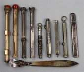 COLLECTION OF VICTORIAN PENCIL