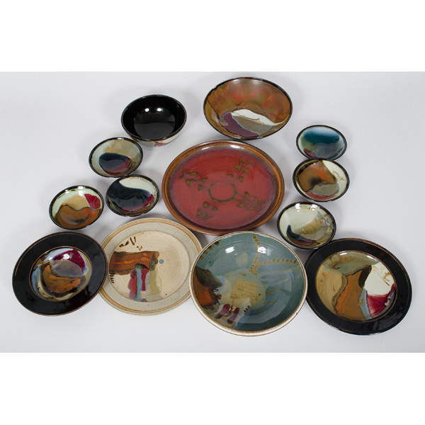 Collection of Vigland Pottery