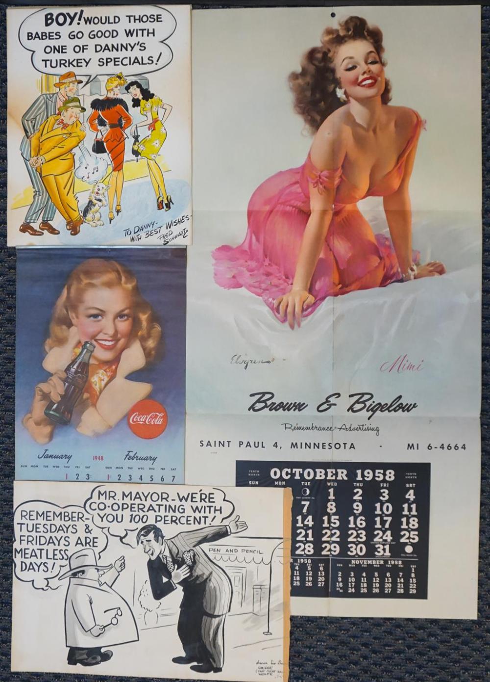 COLLECTION OF VINTAGE ADVERTISING