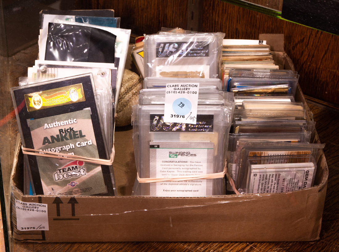 COLLECTION OF VINTAGE BASEBALL