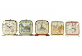 COLLECTION OF VINTAGE CLOCKSco