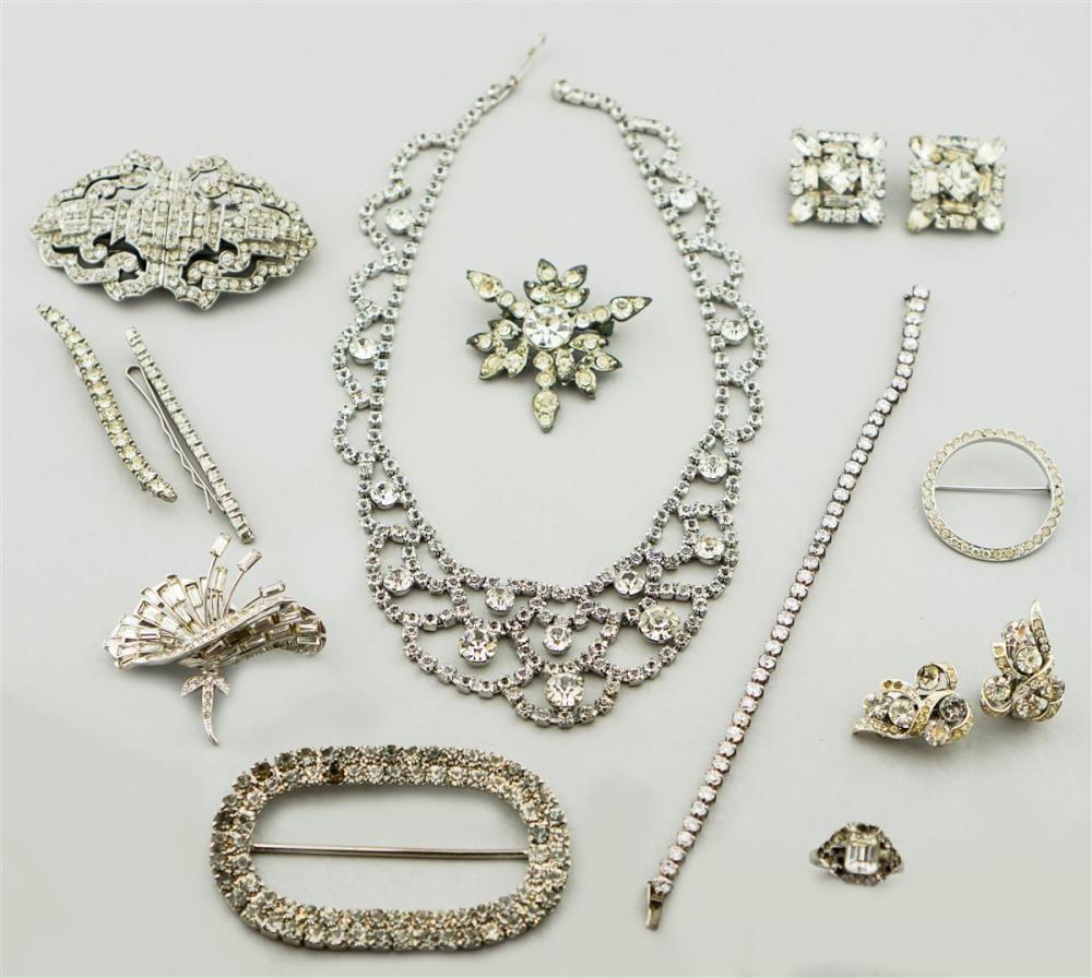 COLLECTION OF VINTAGE CRYSTAL