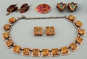 COLLECTION OF VINTAGE ENAMEL O