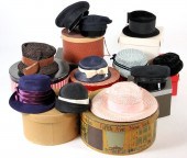 Collection of Vintage Hats and