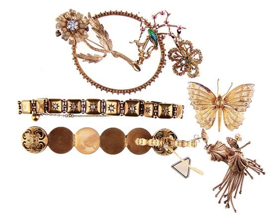 Collection of vintage jewelry