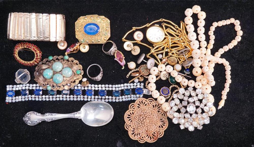 COLLECTION OF VINTAGE RHINESTONE