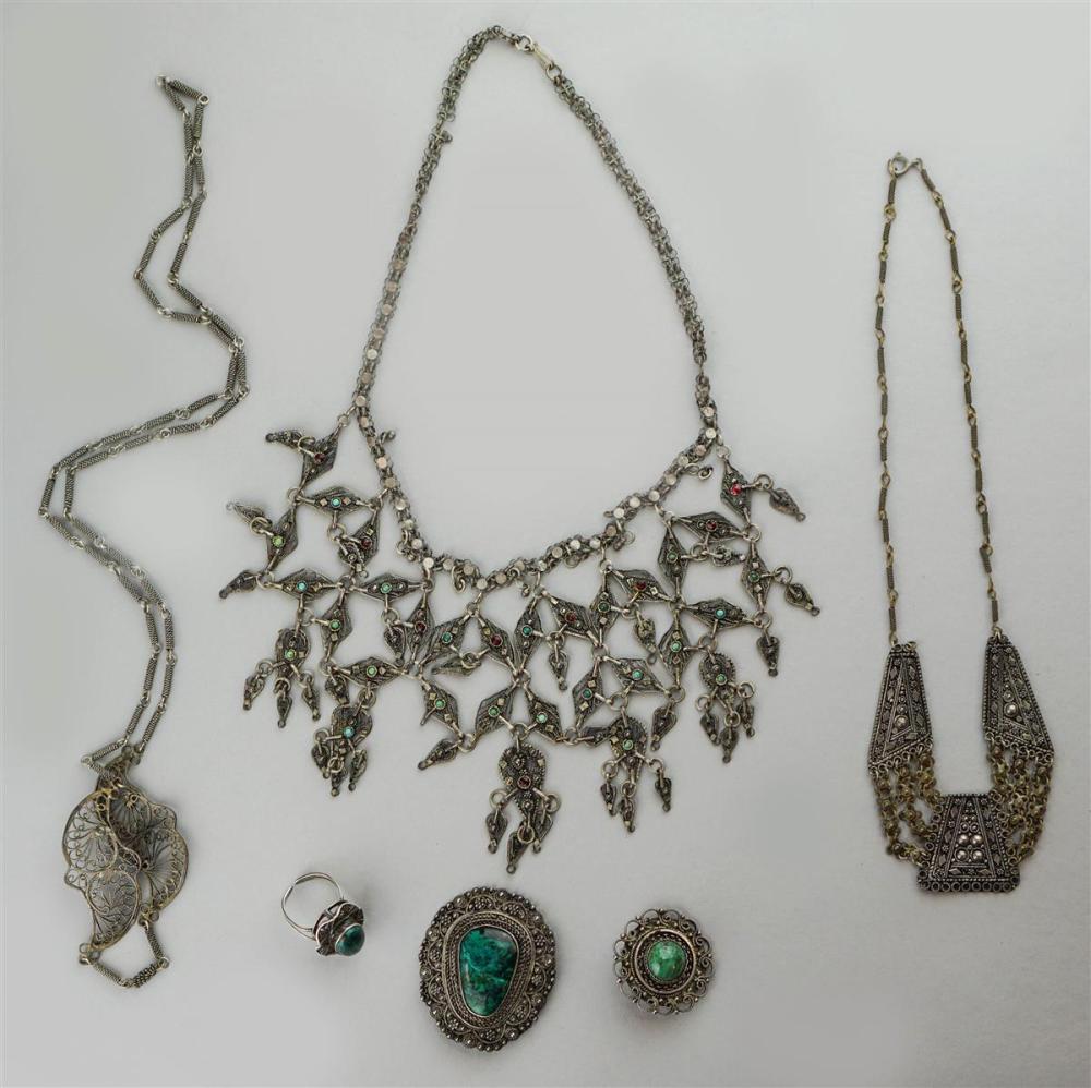 COLLECTION OF VINTAGE SILVER