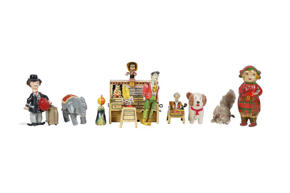 COLLECTION OF VINTAGE WINDUP TOYS10