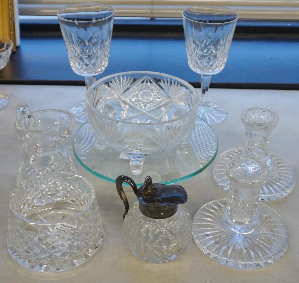 COLLECTION OF WATERFORD AND OTHER