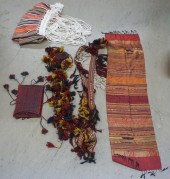 COLLECTION OF WEAVINGS, INCLUD