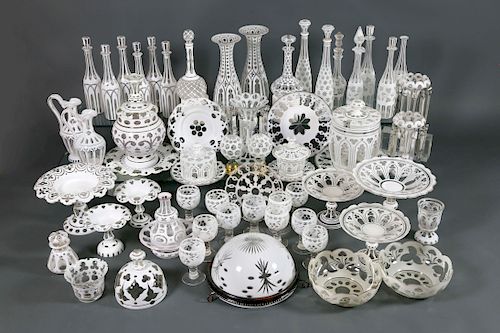 COLLECTION OF WHITE CUT-TO-CLEAR