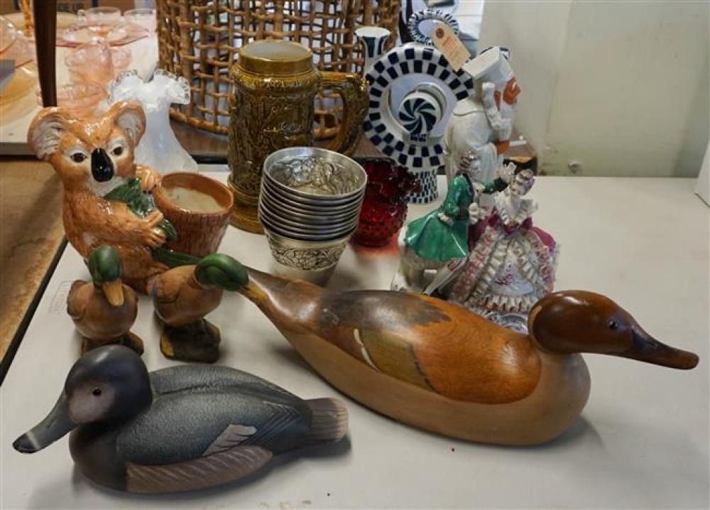 COLLECTION OF WOOD DUCK DECOYS, AND