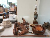 COLLECTION OF WOOD HOUSEHOLDS