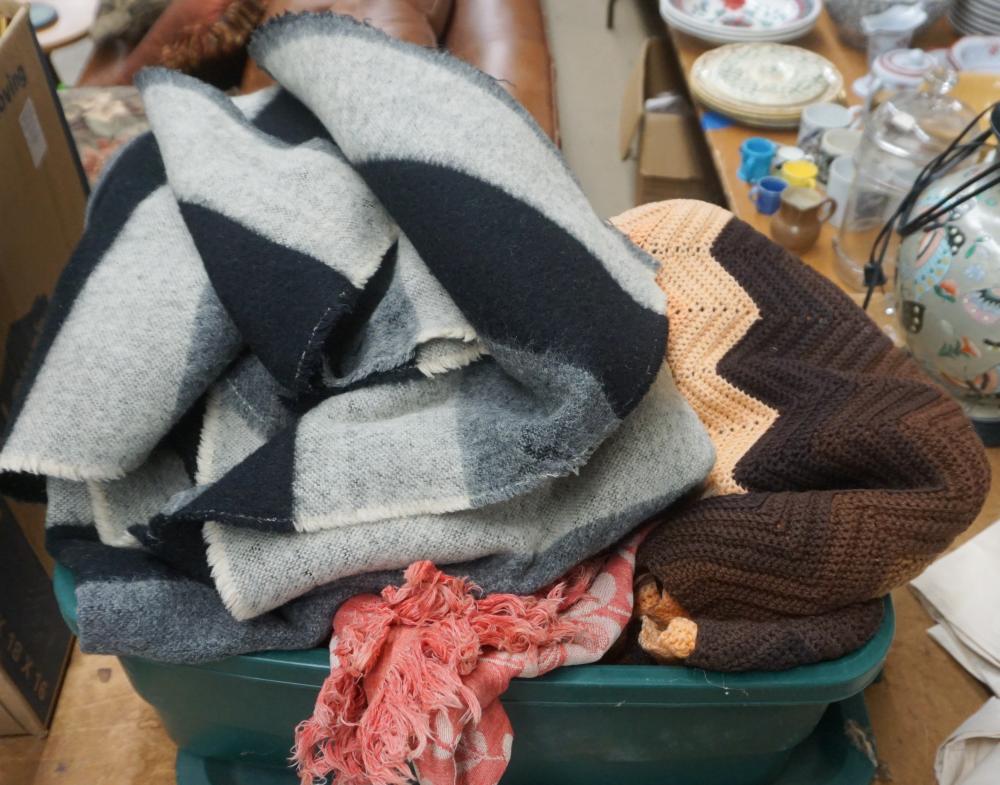 COLLECTION OF WOOL BLANKET,