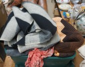 COLLECTION OF WOOL BLANKET, AF