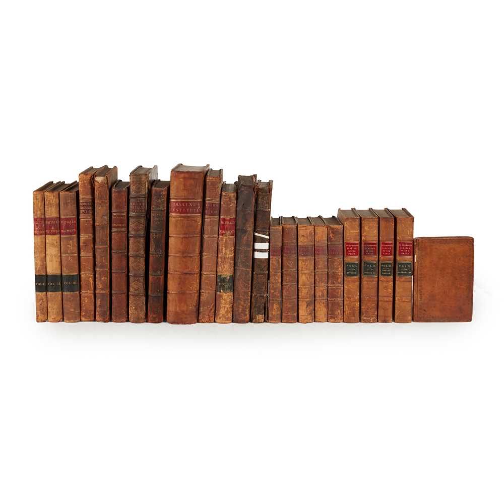 COLLECTION OF WORKS, MAINLY LAW
