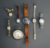 COLLECTION OF WRISTWATCHES AND