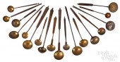 COLLECTION OF WROUGHT IRON, BR