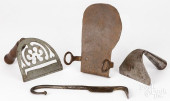 COLLECTION OF WROUGHT IRON TOO