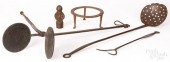 COLLECTION OF WROUGHT IRON UTE