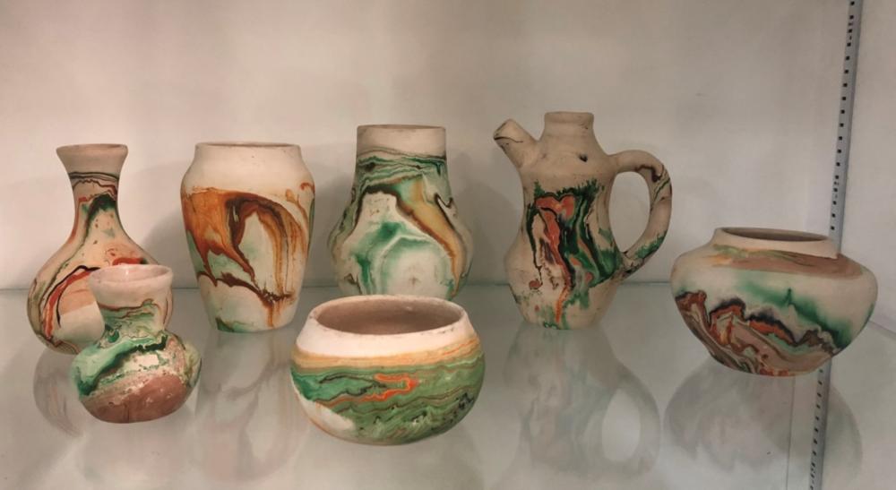 COLLECTION, SEVEN PIECES OF NEMADJI