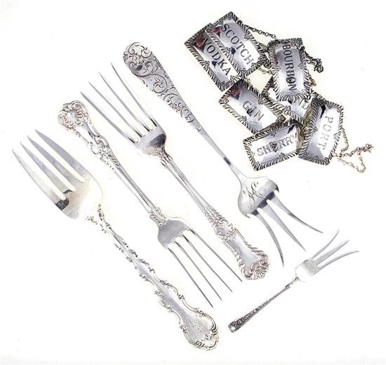 Collection silver and plate