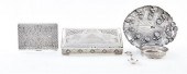 Collection silver boxes and ob