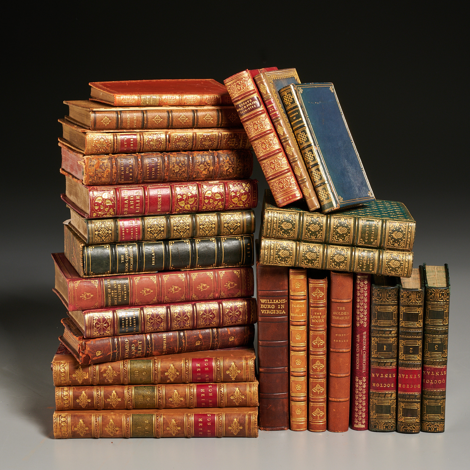 COLLECTION SMALL LEATHER-BOUND