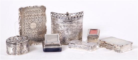 Collection sterling and silver