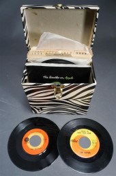 COLLECTION WITH 45 RPM RECORDS