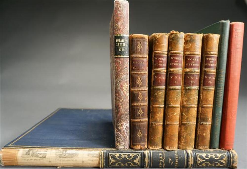 COLLECTION WITH ANTIQUE AND LEATHER