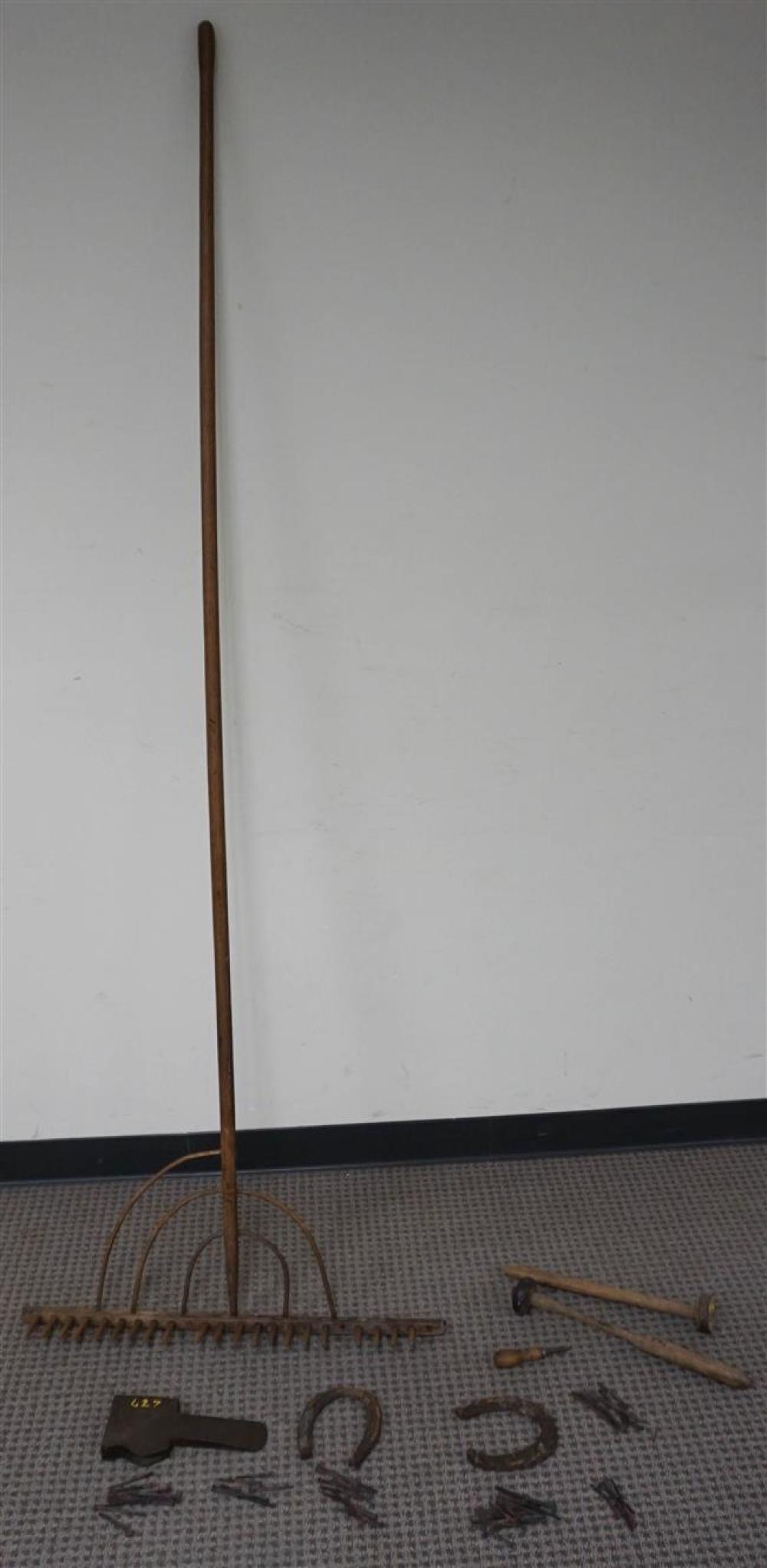 COLLECTION WITH ANTIQUE CARPENTRY