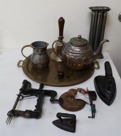 COLLECTION WITH ASSORTED ANTIQ