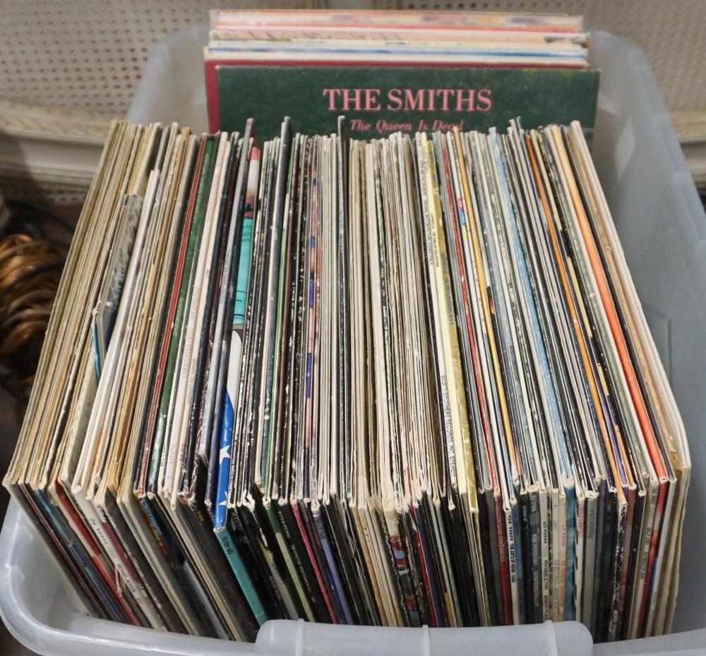 COLLECTION WITH ASSORTED ROCK VINYL
