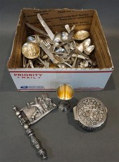 COLLECTION WITH ASSORTED SILVE