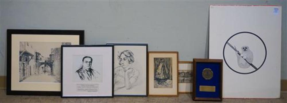 COLLECTION WITH ASSORTED WORKS OF