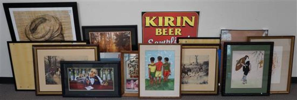COLLECTION WITH ASSORTED WORKS OF
