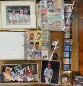 COLLECTION WITH BASEBALL CARDS