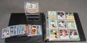 COLLECTION WITH BASEBALL CARDS