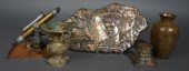 COLLECTION WITH BRASS MICROSCO