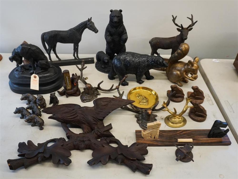 COLLECTION WITH CAST IRON, BRASS
