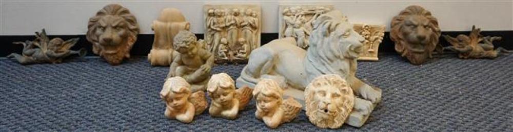 COLLECTION WITH CAST IRON, CEMENT