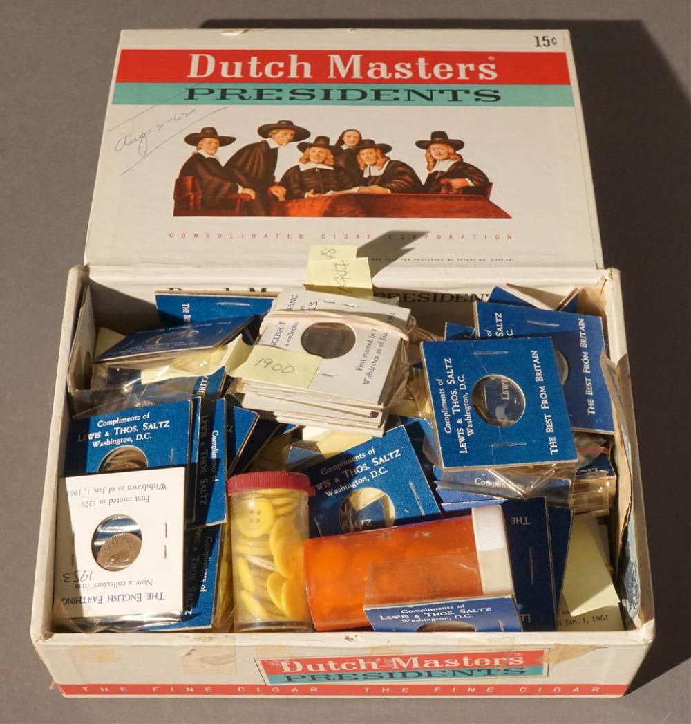 COLLECTION WITH COINS AND