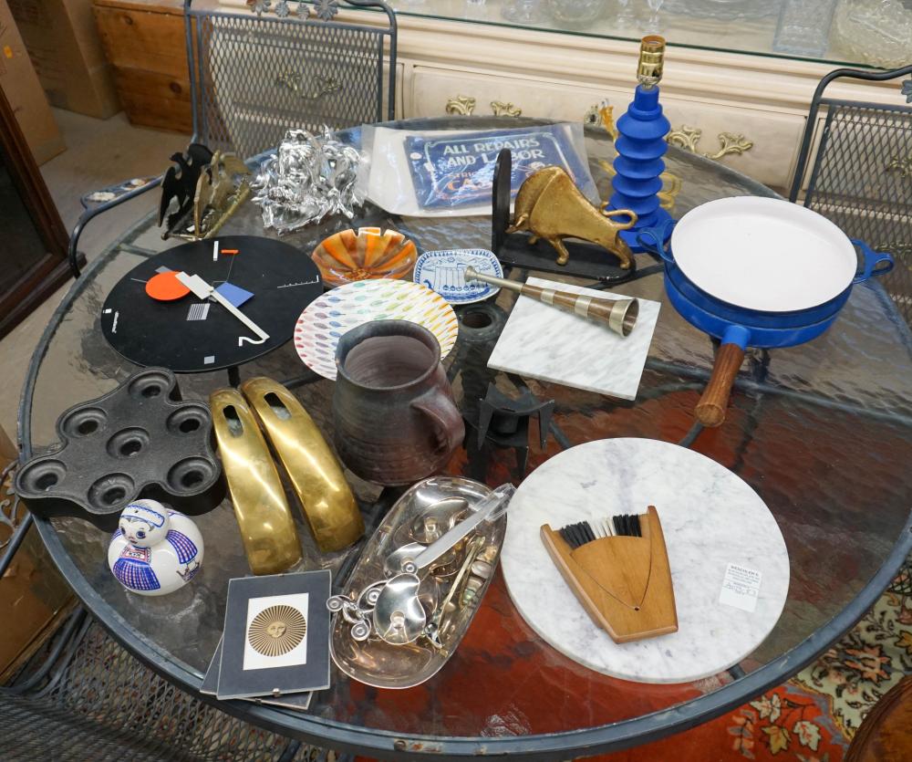 COLLECTION WITH DANSK BLUE ENAMEL