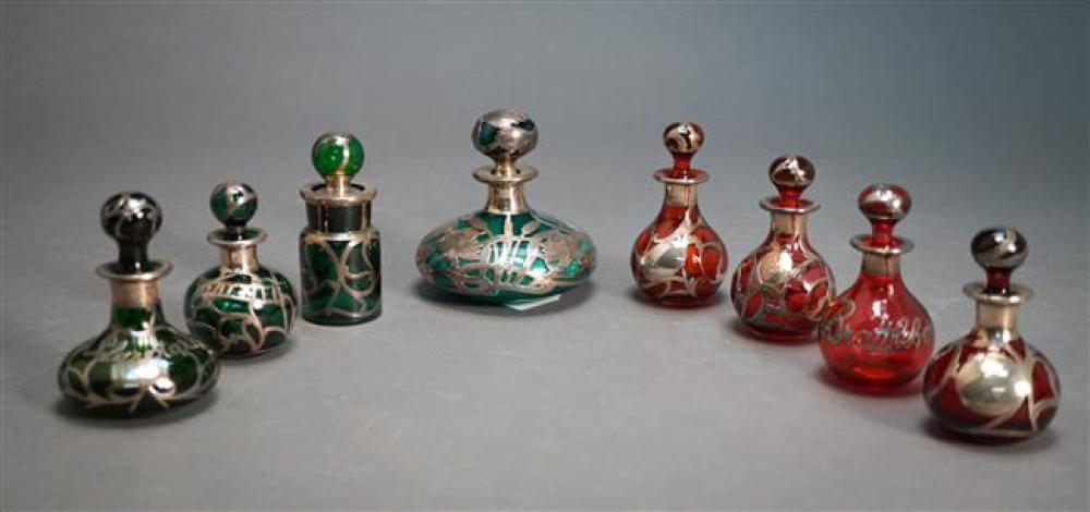 COLLECTION WITH EIGHT SILVER