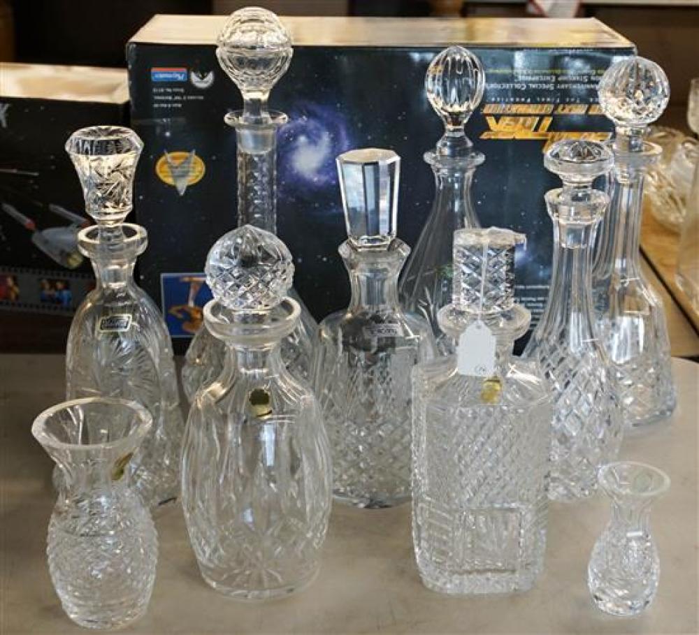 COLLECTION WITH EIGHT WATERFORD AND