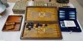 COLLECTION WITH FIVE BACKGAMMO