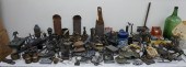COLLECTION WITH IRON, PEWTER,
