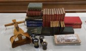 COLLECTION WITH MINIATURE BOOK